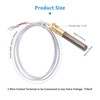 ChangTa Gas Fryer Thermopile Thermocouple 2-Wire Replacement for Imperial Elite