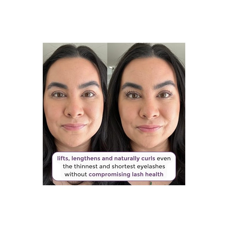 Rumi Cosmetiques VolumeCare+ Mascara for Older Women, Natural Black