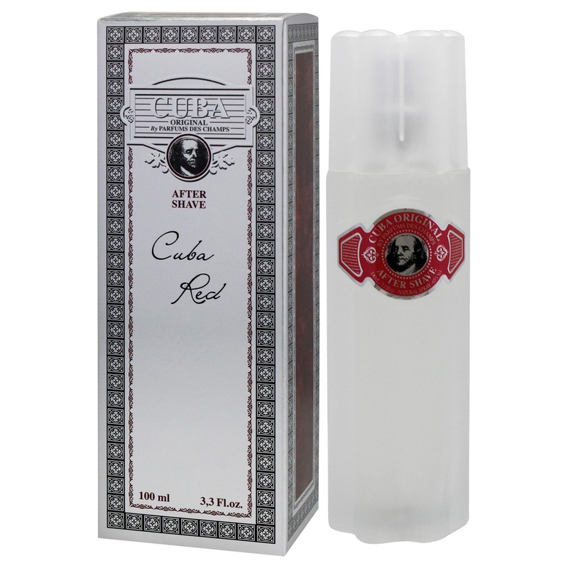 Cuba Red for Men - 3.4 oz After Shave