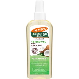 Palmer's Coconut Oil Moisture Boost Coconut Oil Moisture Boost Hair & Scalp Oil, Aceite Restaurador para Cabello y Raíces, Hidratación y Brillo Duraderos para Cabello Seco o Dañado, 150ml