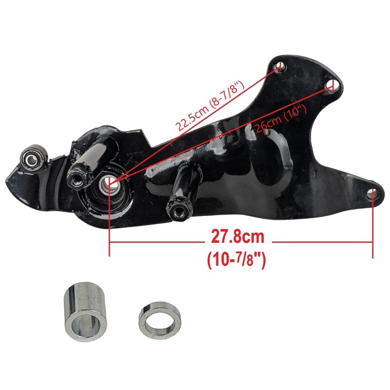 Redcap Swing Arm With Muffler Mount for 150cc Gy6 Long