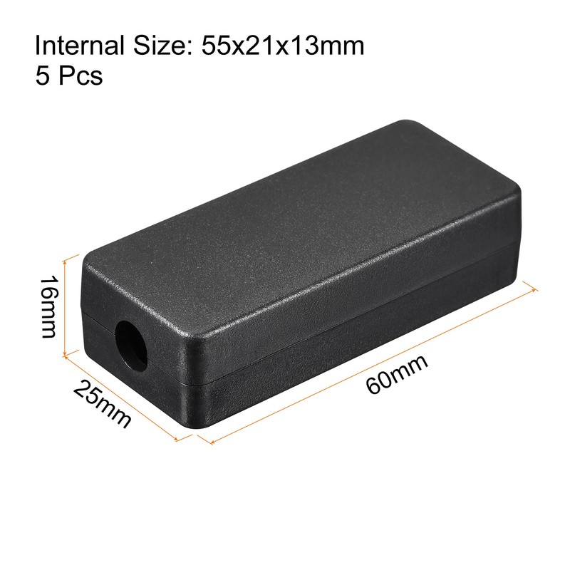 sourcing map Pack of 5 Mini Dustproof Junction Box 60