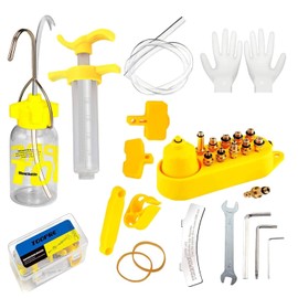 YUENTOEN Hydraulic Bike Bicycle Oil Disc Brake Bleed Kit Tool, Mountain Bike Brake Change Hydraulic Kit for Shimano, Magura, Tektro, Sram Series