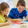 Chivao 10 Sets Game Spinner Wheel Blank Erasable Math Game