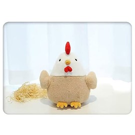 Chicken Stuffed Animal Chicken Plush Doll Toy 8 inch for Girls Christmas (Chicken)