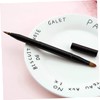 FRCOLOR 2pcs Retractable Double-ended Lip and Eyeliner Brush Portable Makeup