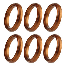 ABCERRSI Exhaust Pipe Gasket Compatible with 50cc 110cc 125cc 140cc 150cc 160cc Motorcycle ATV Scooter Dirt Bike Go Kart Moped 4 Wheeler 6pcs