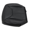 SecosAutoparts Black Leather Driver & Passenger Side Bottom Replacement Seat