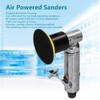 27Pcs Air Sander Aluminum Alloy Right Angle Miniature Pneumatic Sandpaper