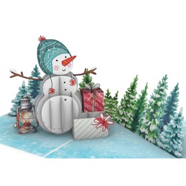 Liif Christmas Snowman 3D Pop Up Christmas Card