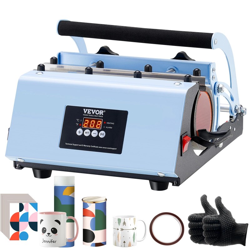 VEVOR Tumbler Heat Press Machine 11-30oz Mug Press Sublimation Tumblers