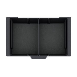 TWRAPS Slidable Armrest Organizer for Rivian R1T & Rivian R1S (Yellow), Moving Tray Storage Box, Made for the Center Console Area Under the Armrest, Accessory for Rivian Gen1 2021-2024 & Gen2 2025+