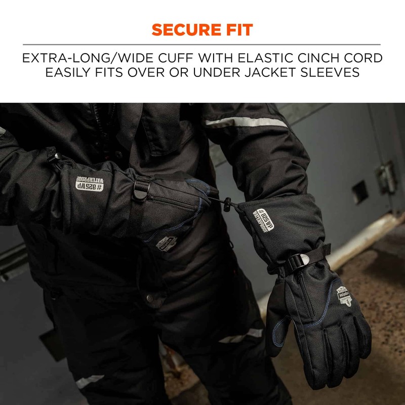Ergodyne ProFlex 825WP Winter Work Gloves with Removeable Waterproof Shell