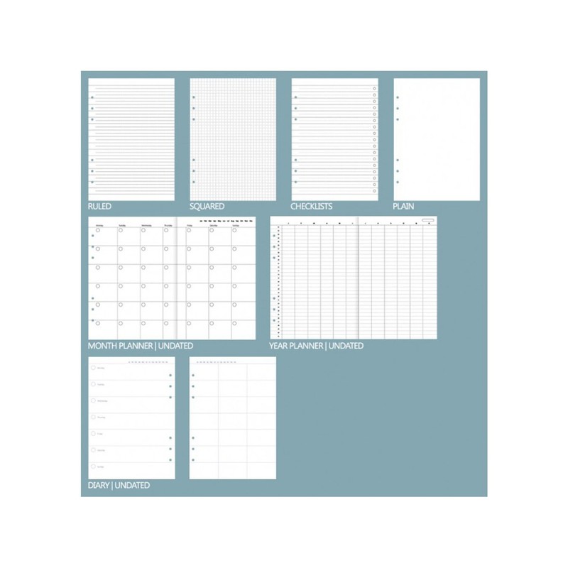 Filofax A5 Clipbook - Orchid