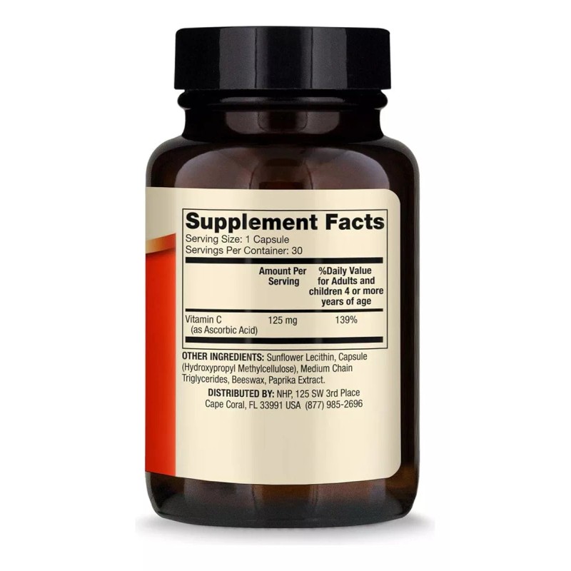 Dr. Mercola Liposomal Vitamin C For Kids 30 Capsules Sabor