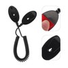 Retractable Remote Control Tether - Universal Coiled Security Cable Tv