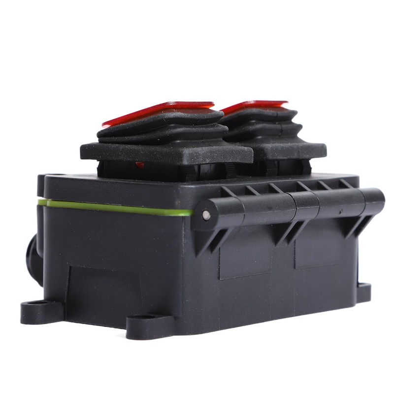 Shengbowi Waterproof On Off Toggle Switch with Red Light Rocker