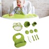Baby Led Weaning Supplies Owl Shape Teether Safety Strong Suction