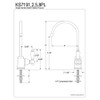 Kingston Brass Gourmetier KS7192PL Victorian Single Handle Water Filtration Faucet,
