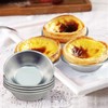 Manwetye 25 Pack Egg Tart Mold, Non-Stick Mini Pie Muffin