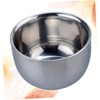 TOVINANNA Shaving Bowl for Men Stainless Steel Shaving Soap Cup