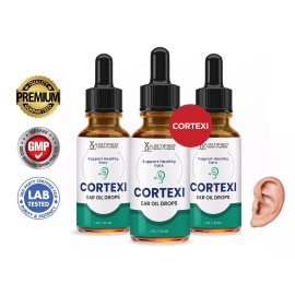 Justified Laboratories Cortexi Drops Healthy Ear Support Drops 3 Bottles