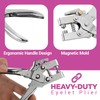 WedDecor Heavy Duty Hole Punch Plier Kit with 4mm Gold