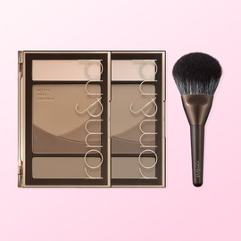 Rom&nd Better Than Contour + Big Brush 1 Set [Main Product 20.5g + Silhouette Brush 1 Type Included]