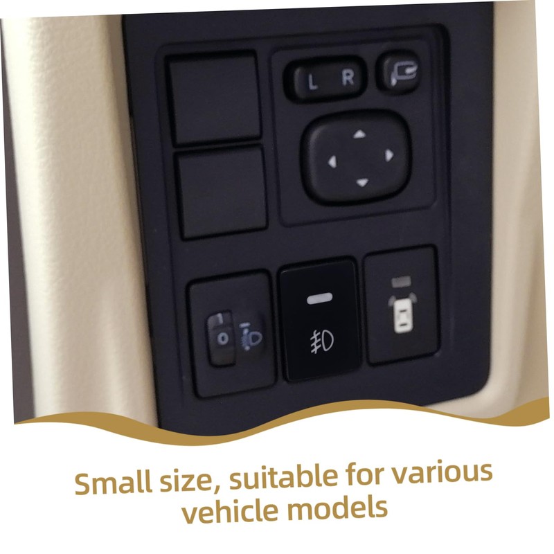 Outanaya Car Fog Light Switch Push Button Replacement Compact Switch