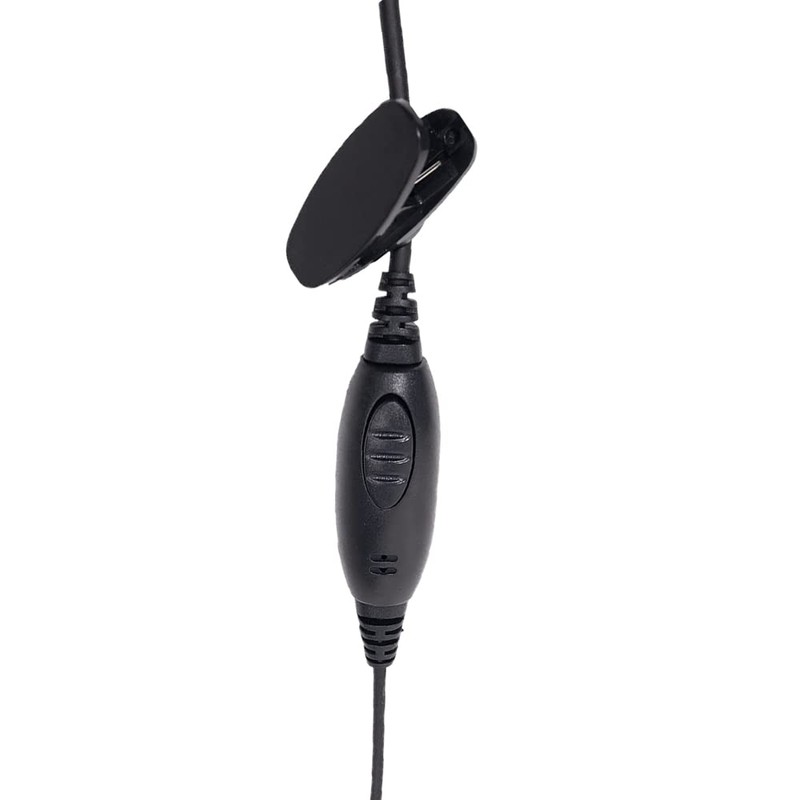 G Shape Earpiece Two Way Radio Headset 6 Pins Surveillance
