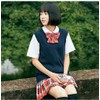EIMEI School Uniform Vest, Sleeveless, Plain, Loose Fit, Knit, All