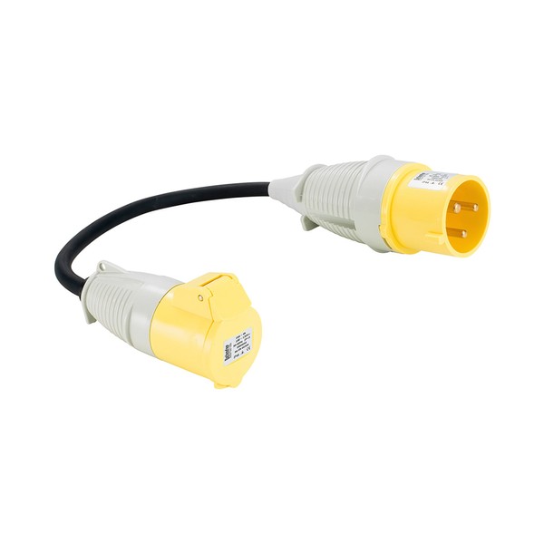 Defender Fly Lead Converter 32A - 16A 110V (E85323)