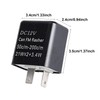 MAEZOE 2-Pack 12V Speed Adjustable 2 Pin LED Electronic Flasher
