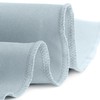 Gee Di Moda Round Tablecloth - 70 Inch Baby Blue