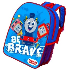 TDL Thomas The Tank Engine Backpack Kids Train Character School Bag Lunch Travel Rucksack with Side Mesh Pocket