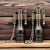 Retro Flint Wheel Lighter, Creative Soft Flame Kerosene Lighter, Jet