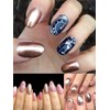 Vishine Semi-Permanent Gel Nail Polish Set of 4 White, Black,
