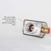 Clickinline Camping Gas Saver Plus Gas Converter Shifter Refill Flat
