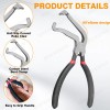 SHENKENUO 2PCS Electrical Disconnect Pliers, Fuel Line Clip Spark For