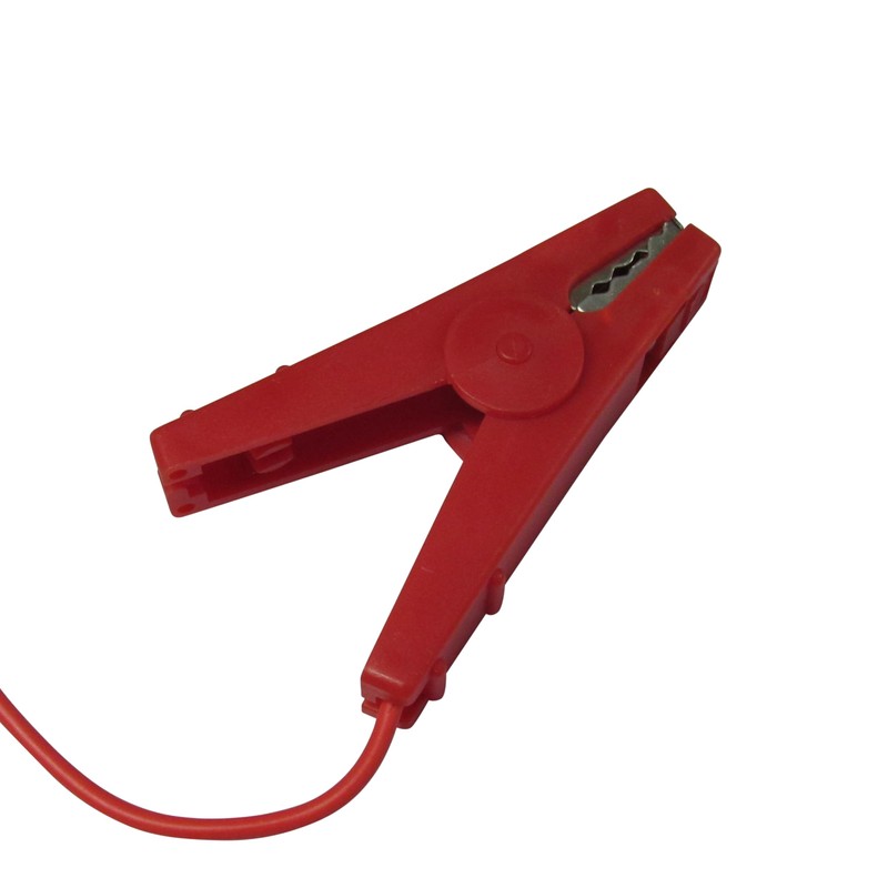 Electric Fencing Crocodile Clips x2 (Fence Insulated Connection Cable)