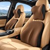 Premium Memory Foam Car Seat Cushion Set for Driving –