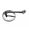 United Pacific A4008 4" Peep Mirror w/ Chrome Straight Arm