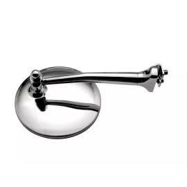 United Pacific A4008 4"  Peep Mirror w/ Chrome Straight Arm - 1 Unit