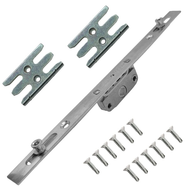 Universal Window Repair Kit Inline 240mm Espag Espagnolette 20mm Backset