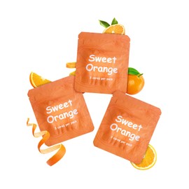 ASTOFLI Flavoured Inner Filter Packs: Orange Flavoured Breathlace Tube Breathing Necklace with Resistance Filter Calm Breathlace Stop Stress Necklaces Anxiety Relief Breathe Pendant