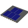 MageFoot End Clamp Solar Mounting Racking Kit for Composite Asphalt