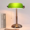 LINNMON Bankers Desk Lamp, Green Retro Lamp, Vintage Lamp with