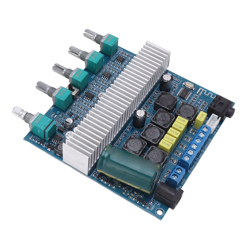 Subwoofer Amplifier Board High Power Bluetooth Audio Amp DC12V‑24V 2.1