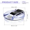 sourcing map 2Pcs Lids Replacement for Tumbler Cup 30oz, Spill