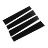 4pcs Black Pillar Posts Door Trim B Pillar Posts Door